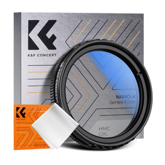 K&F Concept 40mm CPL Dash Cam Nano-K polarizacioni filter - 1